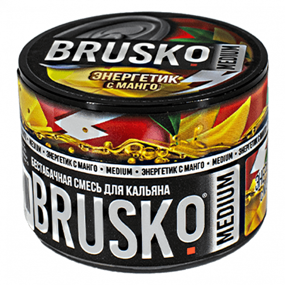 Смесь Brusko Medium - Энергетик с Манго (250 грамм) купить в Санкт-Петербурге