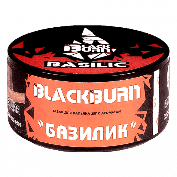 Табак BlackBurn - Basilic (Базилик, 25 грамм) купить в Санкт-Петербурге