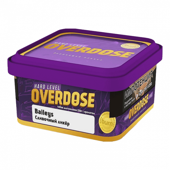 Табак Overdose - Baileys (Сливочный Ликёр, 200 грамм) купить в Санкт-Петербурге