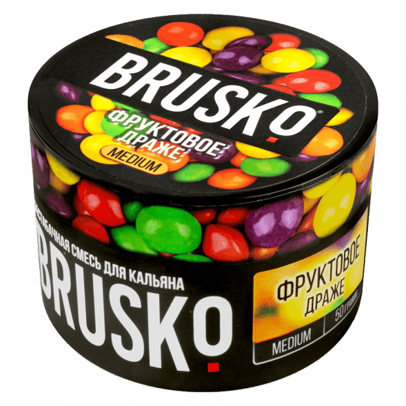 Смесь Brusko Medium - Фруктовое Драже (50 грамм) купить в Санкт-Петербурге