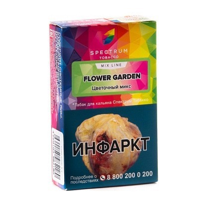 Табак Spectrum Mix Line - Flower Garden (Цветочный Микс, 40 грамм) купить в Санкт-Петербурге