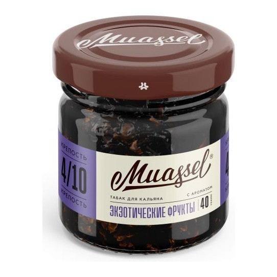 Табак Muassel Strong - Экзотические Фрукты (200 грамм) купить в Санкт-Петербурге