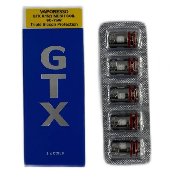 Испаритель VAPORESSO - GTX (0.15 Ом, 5 шт.) купить в Санкт-Петербурге