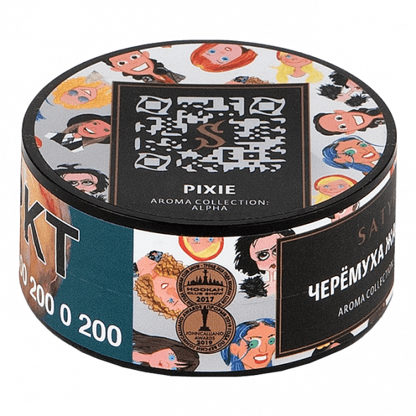 Табак Satyr - Pixie (Черёмуха и Жасмин, 25 грамм) купить в Санкт-Петербурге