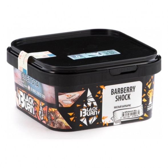 Табак BlackBurn - Barberry Shock (Кислый Барбарис, 200 грамм) купить в Санкт-Петербурге