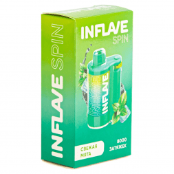 INFLAVE SPIN - Свежая Мята (8000 затяжек)