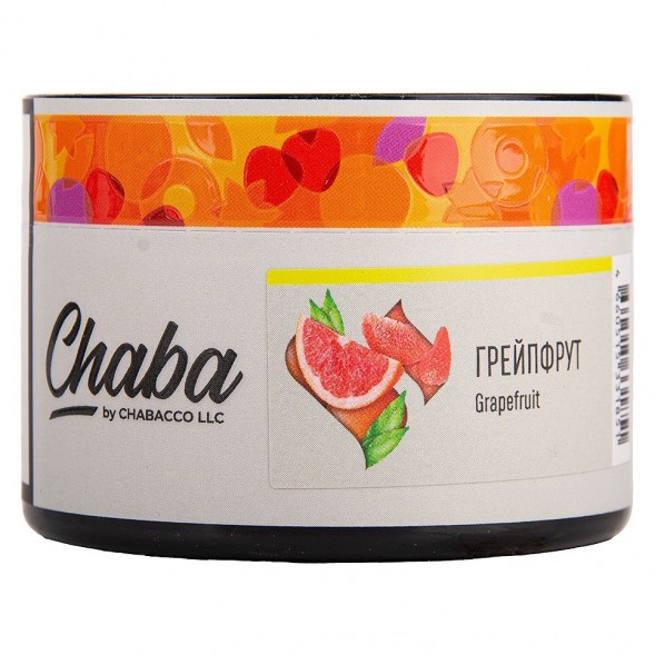 Смесь Chaba - Grapefruit (Грейпфрут, 40 грамм, Без никотина) купить в Санкт-Петербурге