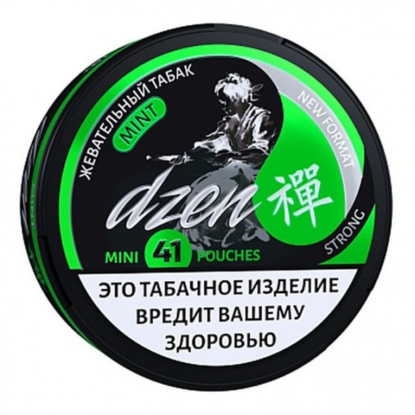 Табак жевательный DZEN Strong - Mint Mini (Мята Мини) купить в Санкт-Петербурге
