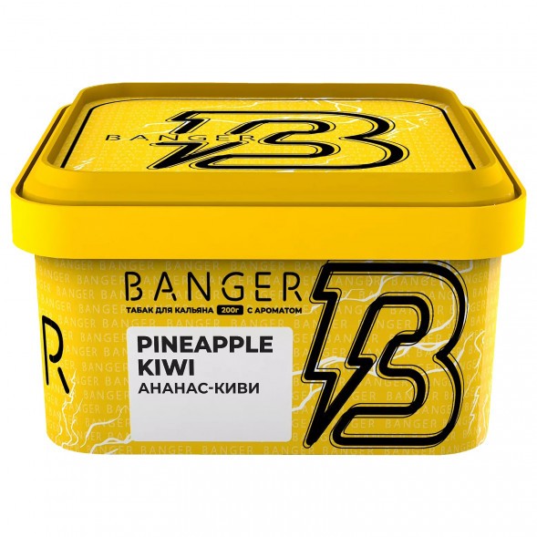 Табак Banger - Pineapple Kiwi (Ананас Киви, 200 грамм) купить в Санкт-Петербурге