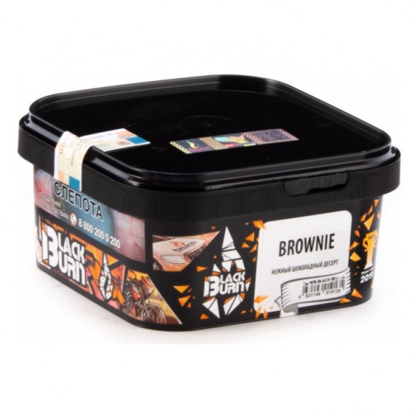 Табак BlackBurn - Brownie (Шоколадный Десерт, 200 грамм) купить в Санкт-Петербурге