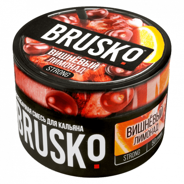 Смесь Brusko Strong - Вишневый Лимонад (50 грамм) купить в Санкт-Петербурге