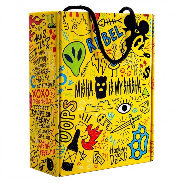 Кальян MISHA Rebel - Azure (Лазурный, Без Колбы) купить в Санкт-Петербурге