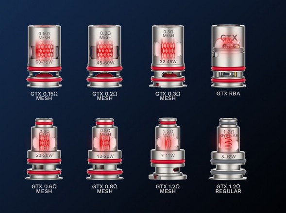 Испаритель VAPORESSO - GTX (0.4 Ом, 5 шт.) купить в Санкт-Петербурге