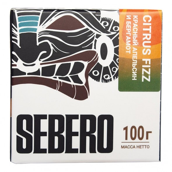 Табак Sebero - Citrus Fizz (Красный Апельсин и Бергамот, 100 грамм) купить в Санкт-Петербурге