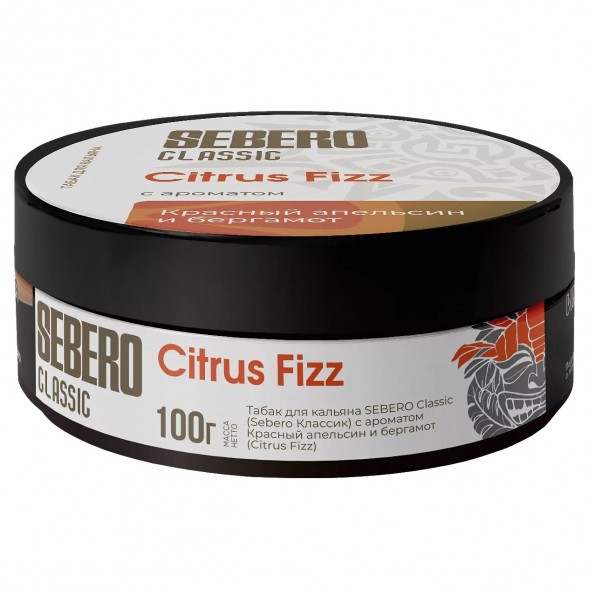 Табак Sebero - Citrus Fizz (Красный Апельсин и Бергамот, 100 грамм) купить в Санкт-Петербурге