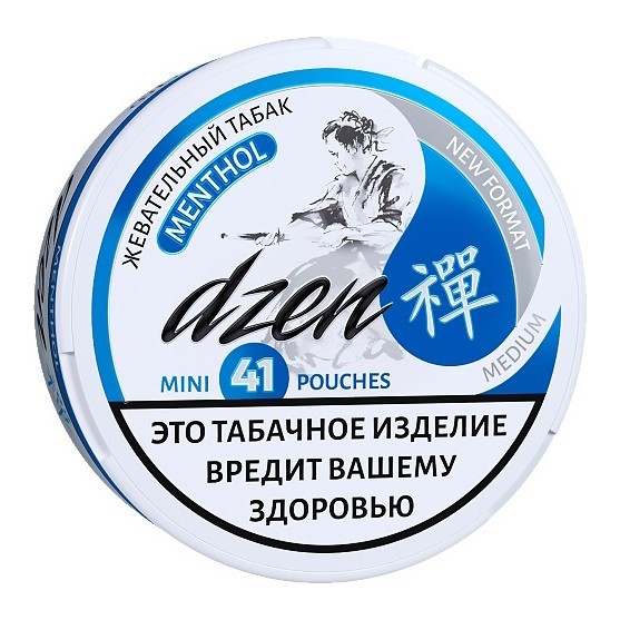 Табак жевательный DZEN - Menthol Mini (Ментол Мини) купить в Санкт-Петербурге