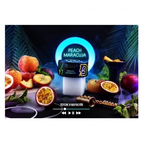 Табак Banger - Peach Maracuja (Персик, Маракуйя, 25 грамм) купить в Санкт-Петербурге