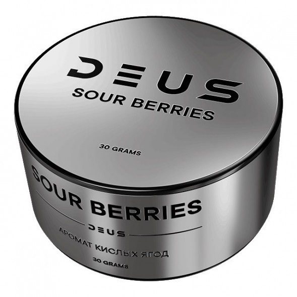Табак Deus - Sour Berries (Кислые Ягоды, 30 грамм) купить в Санкт-Петербурге