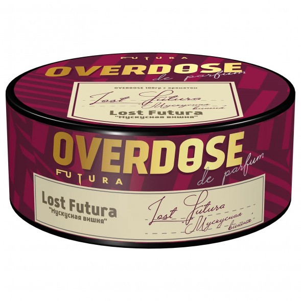 Табак Overdose - Lost Futura (Мускусная Вишня, 100 грамм) купить в Санкт-Петербурге