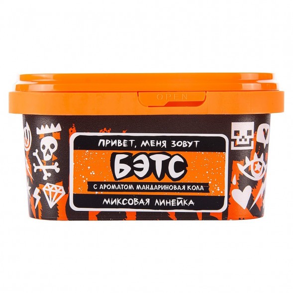 Табак Хулиган - Бэтс (Мандариновая Кола, 200 грамм) купить в Санкт-Петербурге