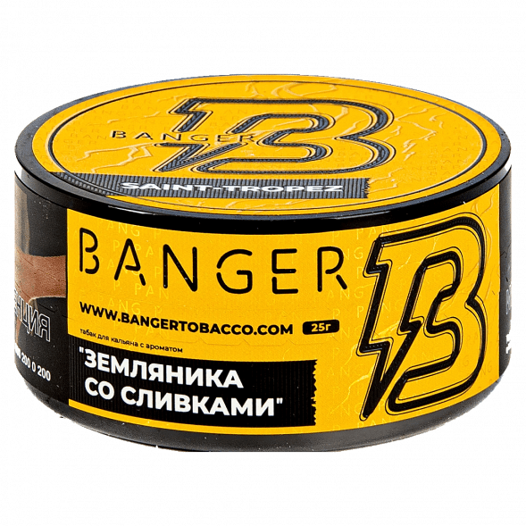 Табак Banger - Saint-Tropez (Земляника со Сливками, 25 грамм) купить в Санкт-Петербурге