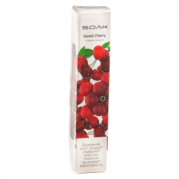 SOAK X - Sweet Cherry (Сладкая Черешня, 2200 затяжек) купить в Санкт-Петербурге
