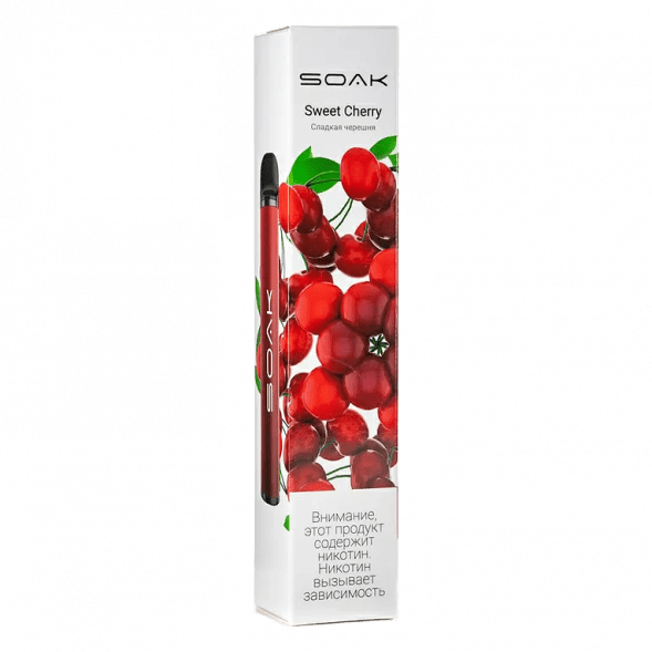 SOAK X - Sweet Cherry (Сладкая Черешня, 2200 затяжек) купить в Санкт-Петербурге