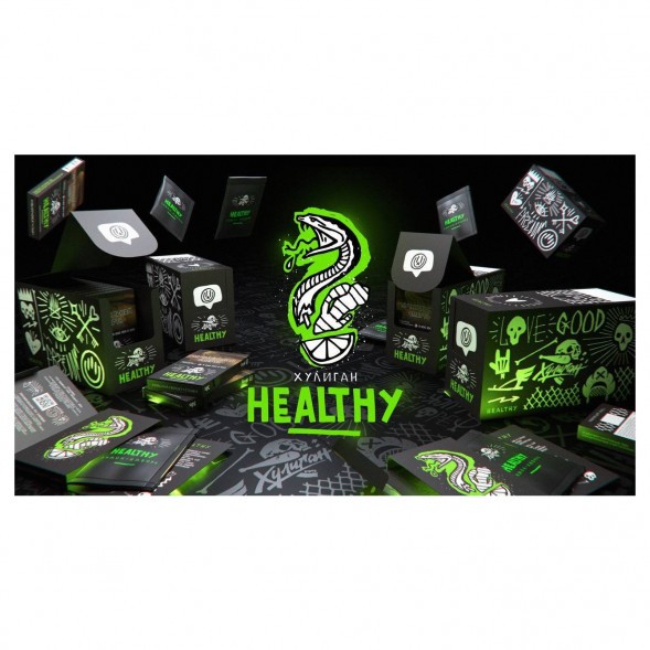 Табак Хулиган - Healthy (Имбирь и Лимон, 25 грамм) купить в Санкт-Петербурге