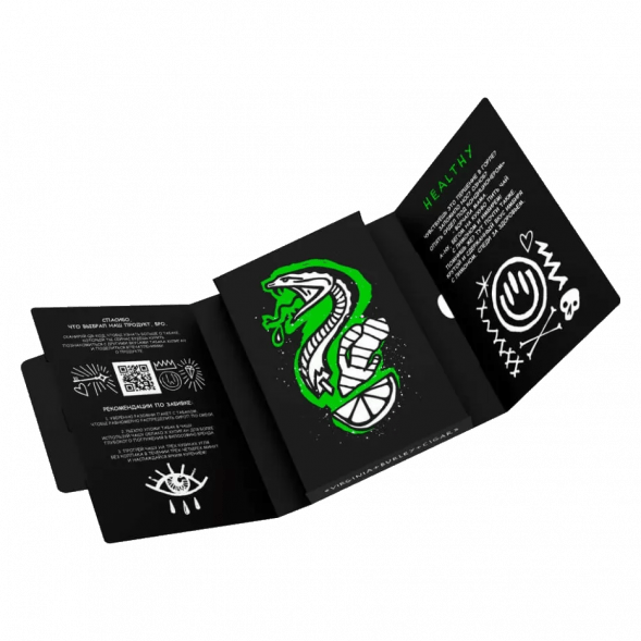 Табак Хулиган - Healthy (Имбирь и Лимон, 25 грамм) купить в Санкт-Петербурге