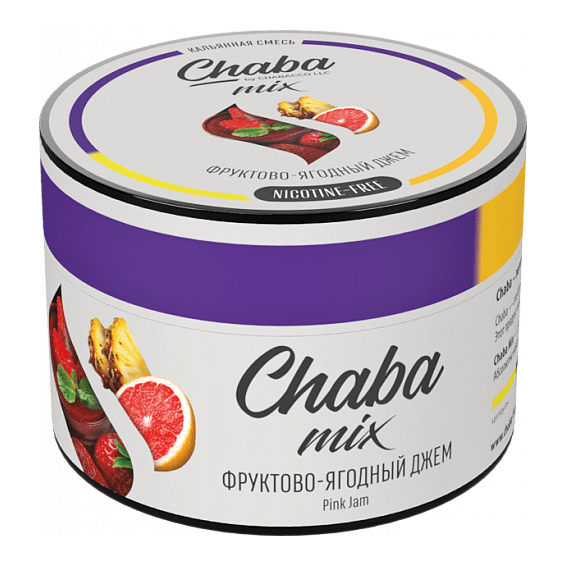 Смесь Chaba Mix - Pink Jam (Фруктово-Ягодный Джем, 40 грамм) купить в Санкт-Петербурге