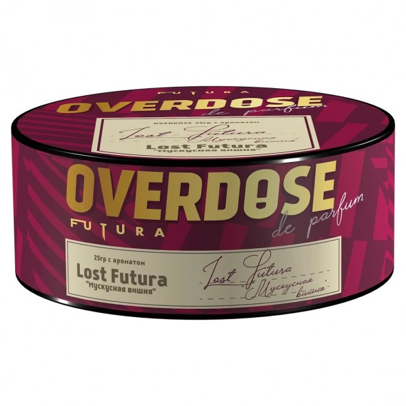 Табак Overdose - Lost Futura (Мускусная Вишня, 25 грамм) купить в Санкт-Петербурге