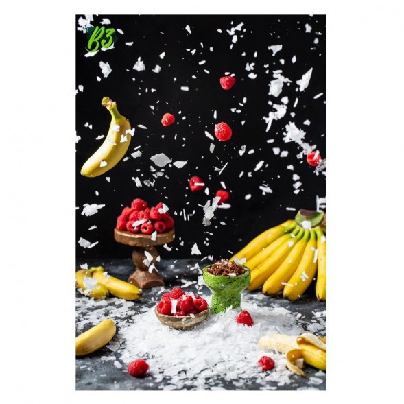 Табак B3 - Banana Berry (Банан и Ягоды, 250 грамм) купить в Санкт-Петербурге