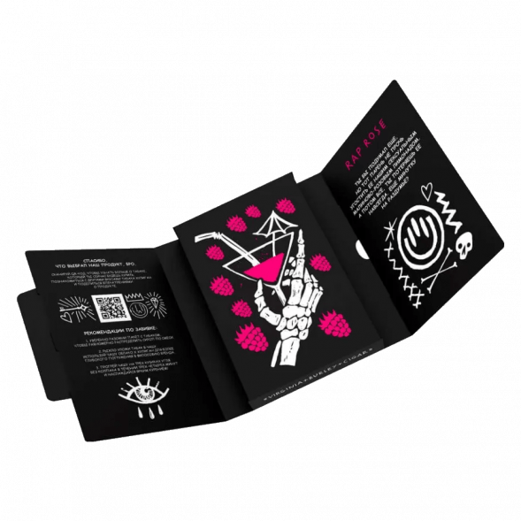 Табак Хулиган - Rap Rose (Малиново-Розовый Лимонад, 25 грамм) купить в Санкт-Петербурге