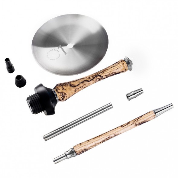 Кальян UNION - Sleek Вольт Light (Светлый Ясень, Без Колбы) купить в Санкт-Петербурге