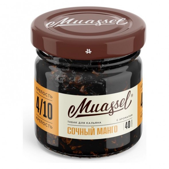 Табак Muassel Medium - Сочный Манго (40 грамм) купить в Санкт-Петербурге