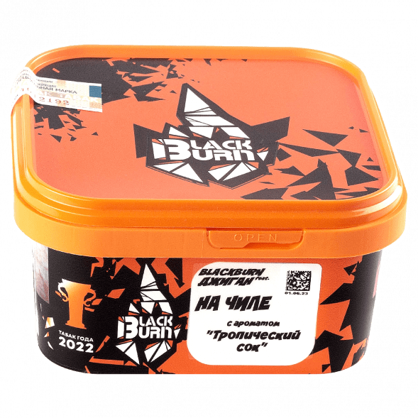 Табак BlackBurn - На Чиле (Тропический Сок, 200 грамм) купить в Санкт-Петербурге