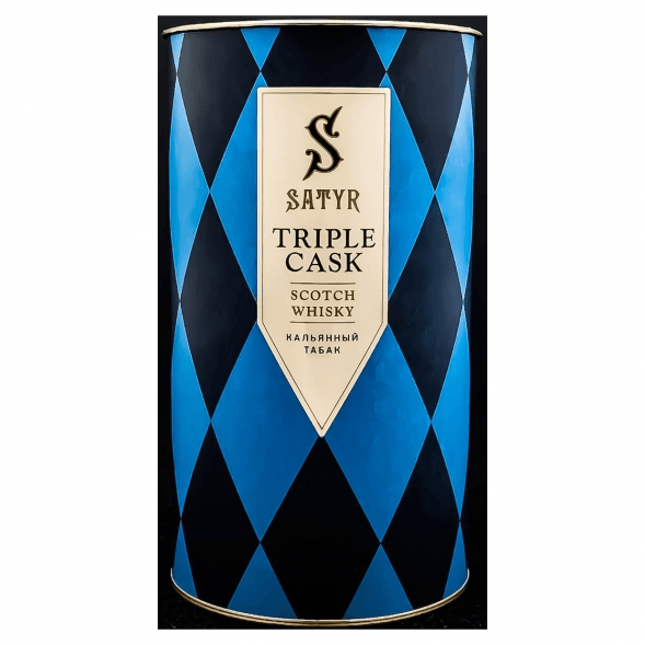 Табак Satyr Platinum - Triple Cask Limited Edition (Тройная Бочка Лимитед, 100 грамм) купить в Санкт-Петербурге