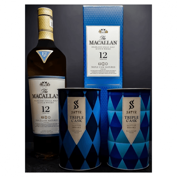 Табак Satyr Platinum - Triple Cask Limited Edition (Тройная Бочка Лимитед, 100 грамм) купить в Санкт-Петербурге