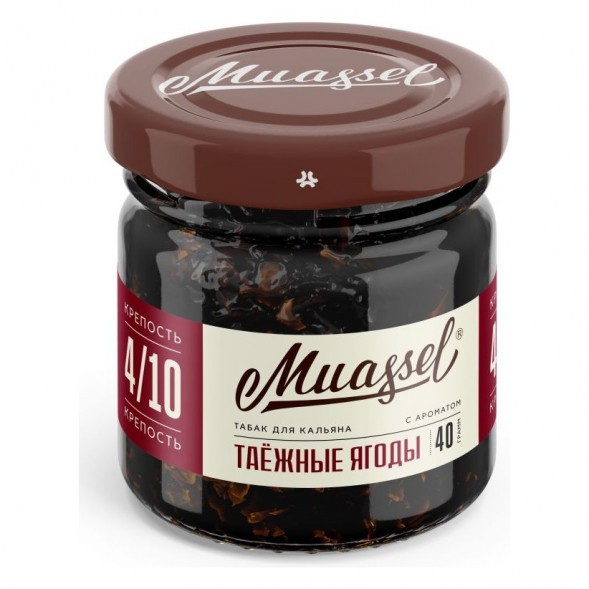 Табак Muassel Medium - Таёжные Ягоды (40 грамм) купить в Санкт-Петербурге