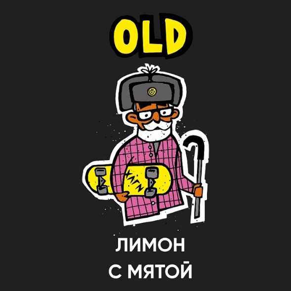 Табак Хулиган - OLD (Лимон с Мятой, 25 грамм) купить в Санкт-Петербурге