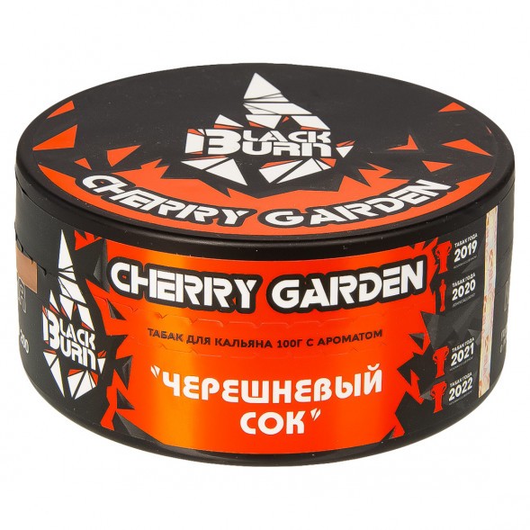 Табак BlackBurn - Cherry Garden (Черешневый Сок, 100 грамм) купить в Санкт-Петербурге