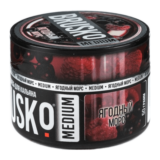 Смесь Brusko Medium - Ягодный Морс (50 грамм) купить в Санкт-Петербурге