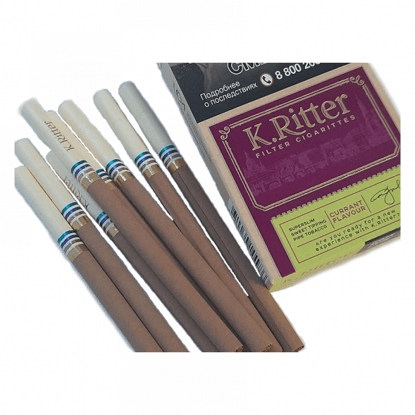 Сигариты K.Ritter - Currant SuperSlim (Смородина​​, 20 штук) купить в Санкт-Петербурге
