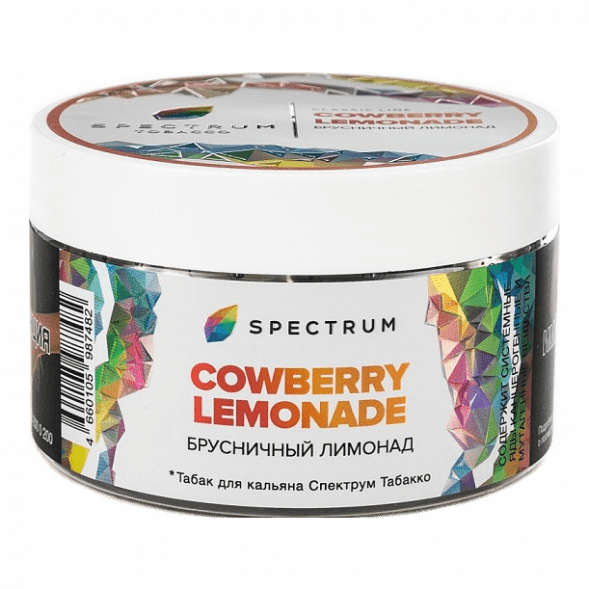 Табак Spectrum - Cowberry Lemonade (Брусничный Лимонад, 200 грамм) купить в Санкт-Петербурге