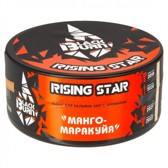 Табак BlackBurn - Rising Star (Манго и Маракуйя, 100 грамм) купить в Санкт-Петербурге