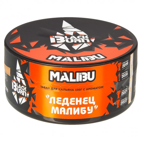Табак BlackBurn - Malibu (Леденец Малибу, 100 грамм) купить в Санкт-Петербурге