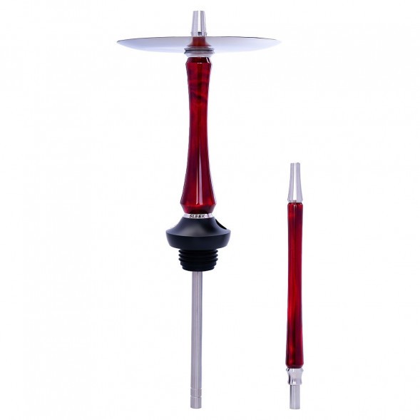 Кальян UNION - Sleek Акрил (Красный, Без Колбы) купить в Санкт-Петербурге