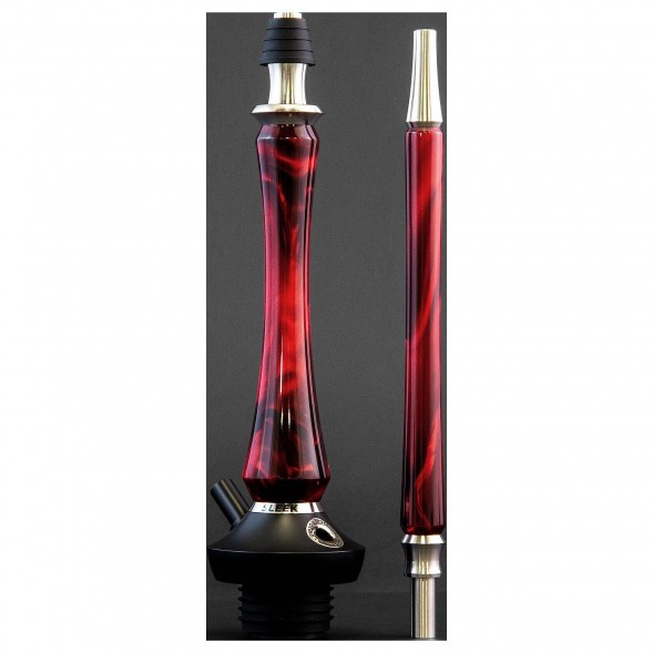 Кальян UNION - Sleek Акрил (Красный, Без Колбы) купить в Санкт-Петербурге