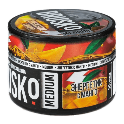 Смесь Brusko Medium - Энергетик с Манго (50 грамм) купить в Санкт-Петербурге