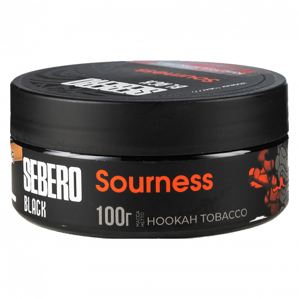 Табак Sebero Black - Sourness (Кислая Клюква, 100 грамм) купить в Санкт-Петербурге